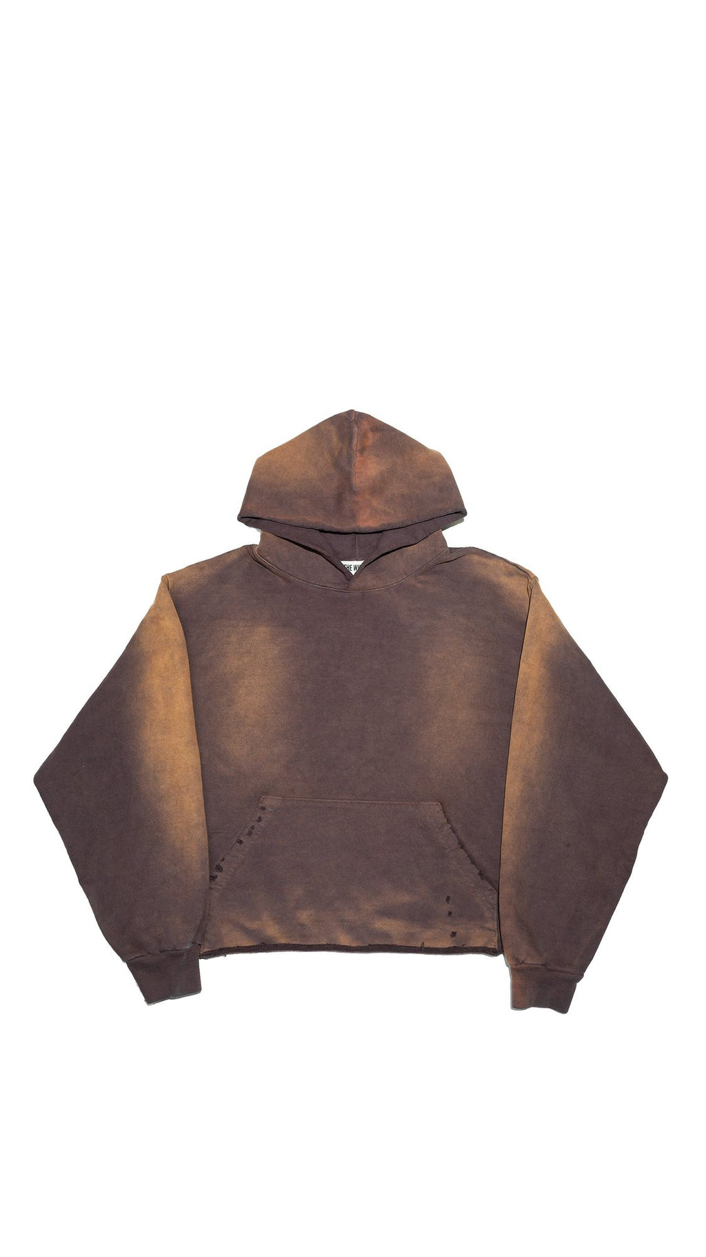 Sun-Faded Hoodie — flat