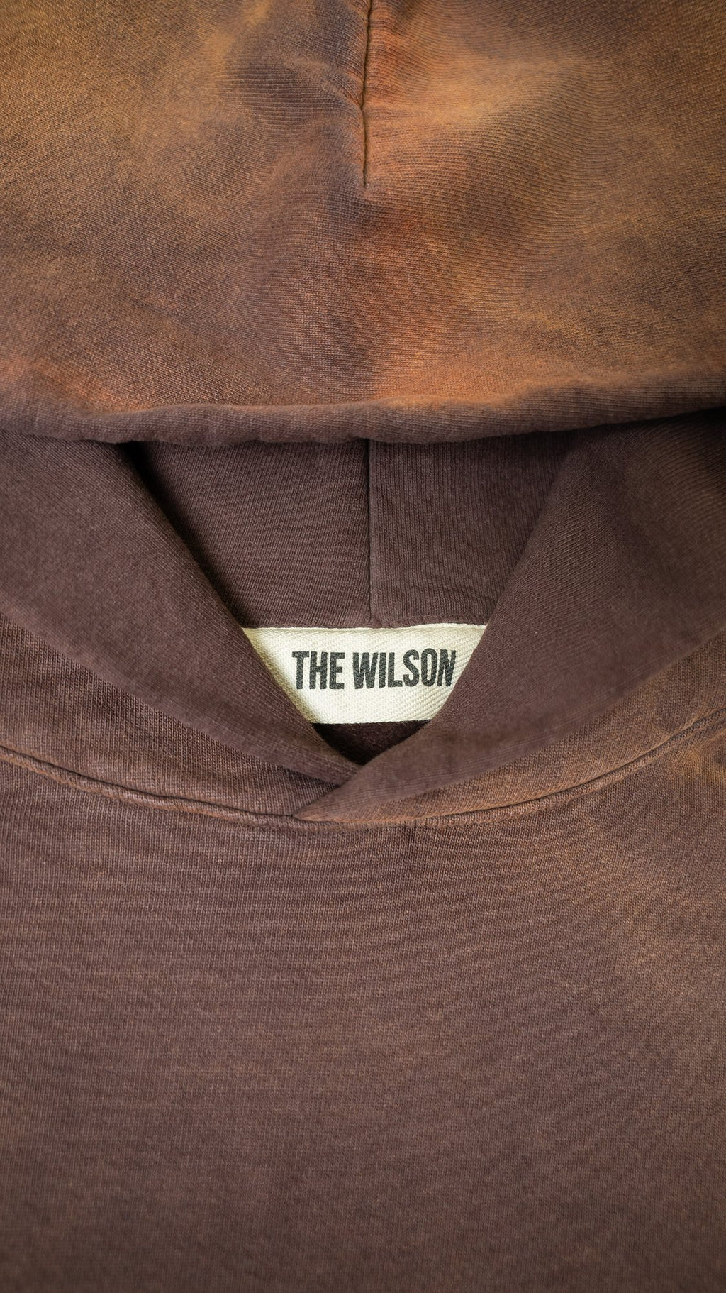 Sun-Faded Hoodie — label
